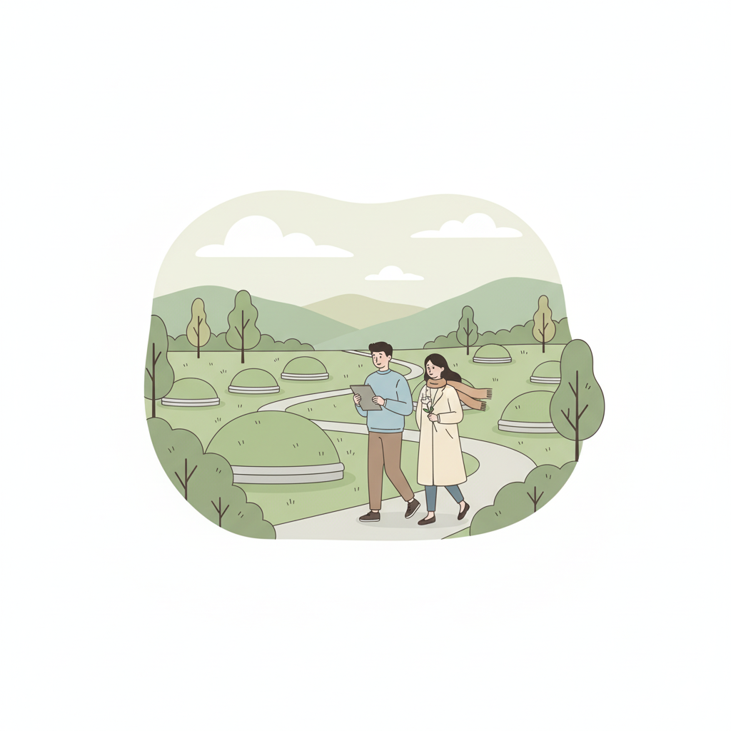 장지 추천 + 동행답사 가능